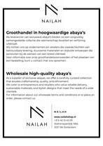 Groothandel in hoogwaardige abaya’s!, Kleding | Dames, Ophalen, Nieuw