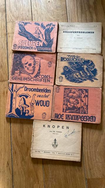 Oude scouts boekjes beschikbaar voor biedingen