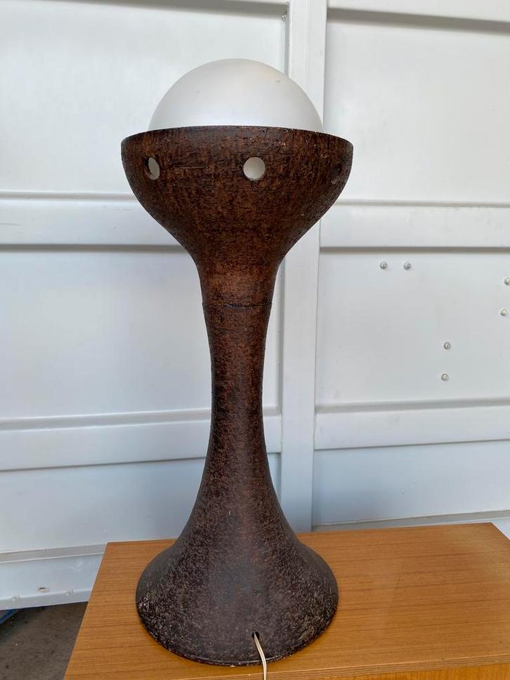 Keramische vloerlamp Doria Leuchten, Verzamelen, Retro, Huis en Inrichting, Ophalen