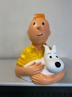 Kuifje met Bobby beeld, Verzamelen, Stripfiguren, Ophalen, Kuifje, Gebruikt, Beeldje of Figuurtje