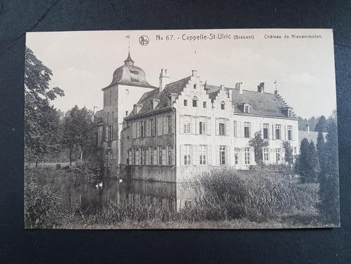 Capelle-St.Ulric Sint-Ulriks-Kapelle Château de Nieuwermolen, Verzamelen, Postkaarten | België, Ongelopen, Vlaams-Brabant, 1920 tot 1940