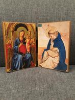 Houten icoon dubbel luik, Ophalen of Verzenden