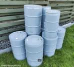 Stalen vaten 60L met schroefdop:, Tuin en Terras, Minder dan 75 liter, Ophalen, Zo goed als nieuw, Metaal