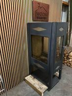 25075 Tunnelhaard 9kw, Huis en Inrichting, Kachels, Ophalen, Gebruikt, Houtkachel, Vrijstaand