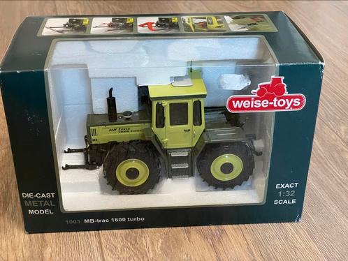 Weise Toys MB-Trac 1600 Turbo tractor trekker, Hobby en Vrije tijd, Modelauto's | 1:32, Britains, Ophalen of Verzenden