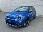 Fiat 500X *GPS*CAMERA*LEDER* 1.5 Benz/Hybride 130 pk Automa, Auto's, Automaat, Zwart, Blauw, 500X