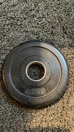 Gewichten fitness rubber halterschijven, Enlèvement, Utilisé, Plaques d'haltères