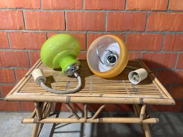 Vintage hanglampen jaren ‘70 beschikbaar voor biedingen