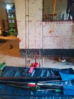 Selectie aan werphengels en vaste stokken, Watersport en Boten, Hengelsport | Algemeen, Ophalen