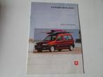 CITROËN BERLING BREAK EN MULTISPACE, BROCHURE, Gelezen, Verzenden, Diverse auteurs, Citroën