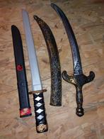 2 épées en plastique., Comme neuf, Enlèvement ou Envoi