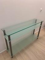 Glazen sidetable, Huis en Inrichting, Ophalen