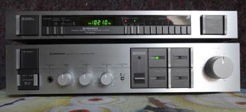 pioneer versterker en radio beschikbaar voor biedingen