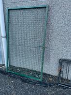 Groene tuinpoort, Tuin en Terras, Ophalen, Gebruikt, 100 tot 150 cm, Draaipoort