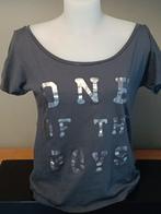 T-shirt Maison Scotch, Zo goed als nieuw, Korte mouw, Maat 36 (S), Grijs