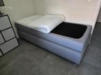 Box spring Kårlsson + topmatras, Ophalen, 90 cm, Eenpersoons, Grijs