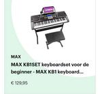 Keybord nieuw 130 euro , nu 95 met stoel en steun, Muziek en Instrumenten, Keyboards, Overige aantallen, Zo goed als nieuw, Met standaard