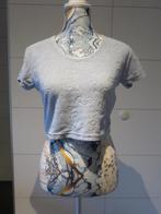 lichtblauw topje - dames - sporttopje - Quicksilver - Mt 4, Blauw, Ophalen of Verzenden, Zo goed als nieuw, Korte mouw