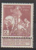 Belgique 1910 n 89**, Timbres & Monnaies, Neuf, Envoi