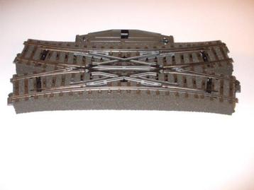 Märklin C-rails 24620/24624 Engelse kruiswissel beschikbaar voor biedingen