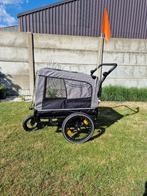 tectake Hondenfietskar 3-in-1 – Grijs – 40kg – Opvouwbaar –, Dieren en Toebehoren, Honden-accessoires, Ophalen, Nieuw