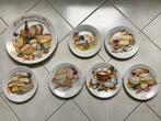 6 Bavaria Winterling Marktleuthen kaasborden,1groot kaasbord, Ophalen, Zo goed als nieuw, Overige stijlen, Bord(en)