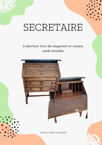 Secrétaire beschikbaar voor biedingen