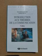 Introduction aux théories de la communication, Boeken, Advies, Hulp en Training, Ophalen of Verzenden, Gelezen, Meunier - Peraya