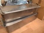 Langwerpige inox kookpot, Ophalen, Inox, Keramische plaat, Overige typen