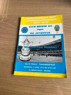 12-4-1978 club brugge- juventus, Verzamelen, Ophalen, Gebruikt, Boek of Tijdschrift