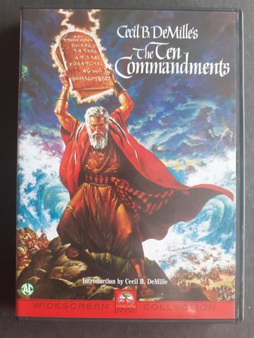 The Ten Commandments (1956)- Charlton Heston, Yul Brynner, Enlèvement ou Envoi, 1940 à 1960, Comme neuf, Action et Aventure