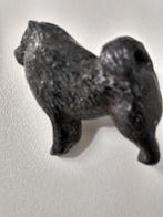 Broche Pomeriaan / keeshond, Overige materialen, Gebruikt, Zwart, Minder dan 4 cm