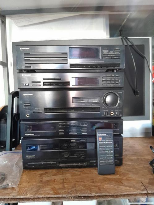 Syntoniseur de chaîne stéréo, double lecteur CD, amplificate, TV, Hi-fi & Vidéo, Chaîne Hi-fi, Comme neuf, Deck cassettes ou Lecteur-enregistreur de cassettes