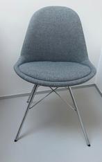 Eetkamerstoelen, Gris, Comme neuf, Enlèvement, Cinq, Six Chaises ou plus