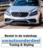 Maxton Design Mercedes W212 C63 AMG Spoiler Lip Splitter, Auto-onderdelen, Ophalen of Verzenden, Nieuw