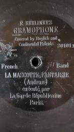 78 toeren grammofoon platen berliner van begin 1900 zeldzaam, Ophalen