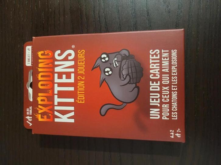 Exploding Kittens, Hobby en Vrije tijd, Gezelschapsspellen | Kaartspellen, Nieuw, Ophalen of Verzenden
