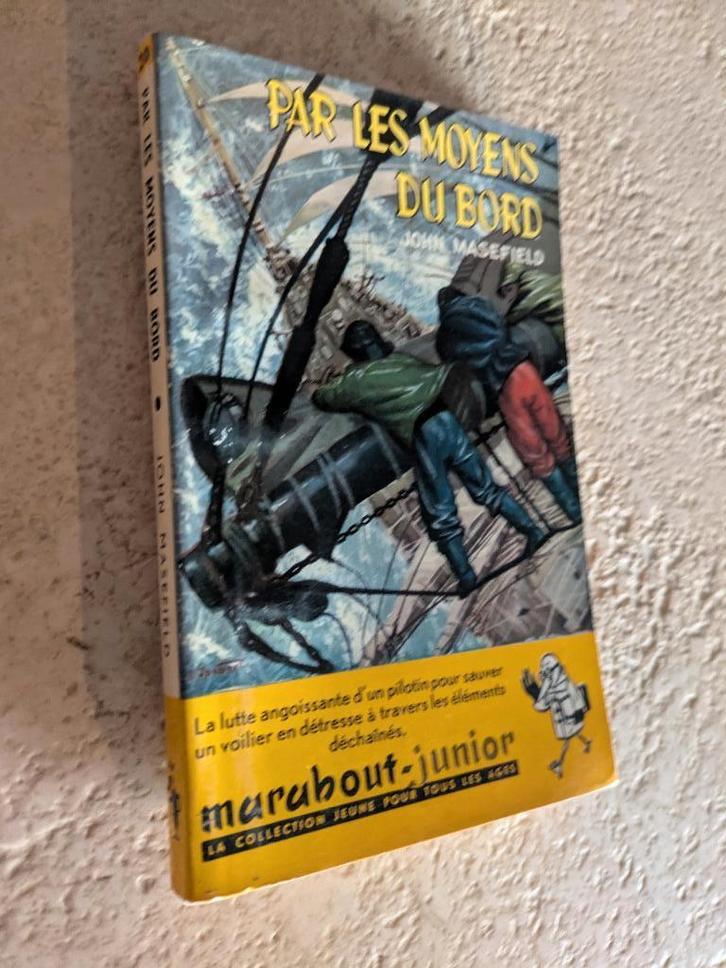 Par les moyens du bord (John Masefield)., Boeken, Avontuur en Actie, Zo goed als nieuw, Verzenden