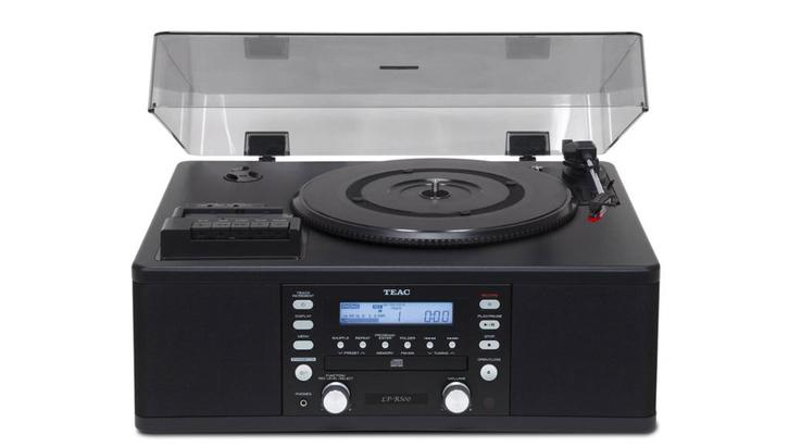 Tourne-disques + cassette audio + lecteur/graveur CD + radio, TV, Hi-fi & Vidéo, Tourne-disques, Comme neuf, Tourne-disque, Autres marques