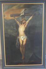 schilderij Christus aan het kruis, Ophalen