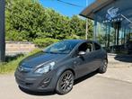 Opel Corsa 1.4i Black Edition GPS Radar Achteruitkijk Airco, Voorwielaandrijving, Euro 5, 4 cilinders, Leder en Stof