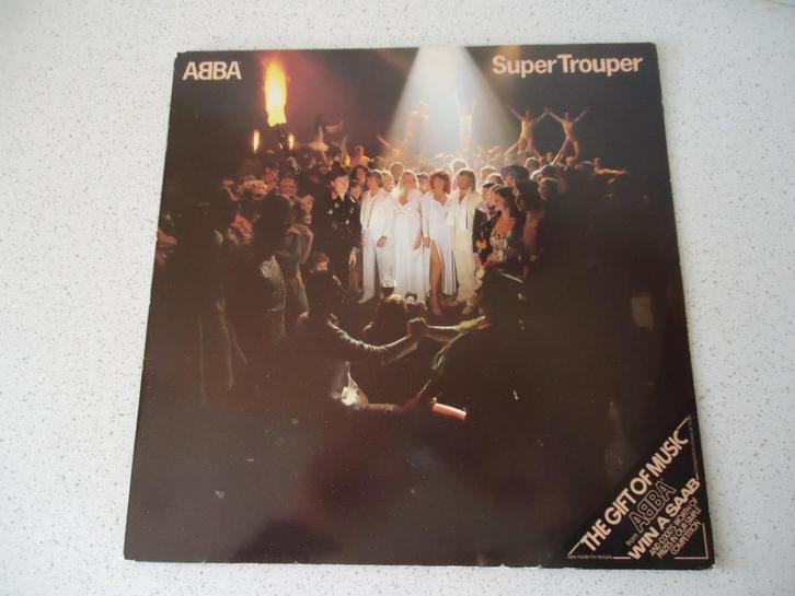 LP van "ABBA" Super Trouper anno 1980., Cd's en Dvd's, Vinyl | Pop, Gebruikt, 1960 tot 1980, 12 inch, Ophalen of Verzenden