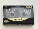Maxell XL II 90 Cassetbandje (Nieuw!), Ophalen of Verzenden, Nieuw in verpakking, 1 bandje, Onbespeeld