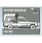 Talbot 1100 VAN Instructieboekje 1981 #1 Nederlands, Autos : Divers, Modes d'emploi & Notices d'utilisation, Enlèvement ou Envoi