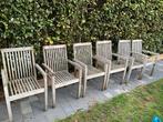 Teak tuinstoelen 6 stuks, Tuin en Terras, Ophalen