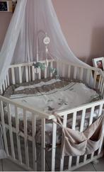 Tweelingpark wit, Kinderen en Baby's, Ophalen, Zo goed als nieuw, Box, Bedje of Wieg