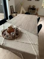 Prachtige houten tafel goede kwaliteit, Huis en Inrichting, Tafels | Salontafels, Ophalen, 100 tot 150 cm, 200 cm of meer, Zo goed als nieuw