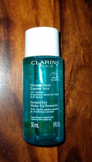 Démaquillant yeux Clarins 30 ml neuf, Enlèvement ou Envoi, Comme neuf, Yeux