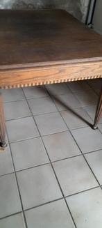 Antieke eiken tafel met 6 stoelen, Antiek en Kunst, Ophalen