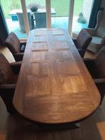 Koloniale tafel, Huis en Inrichting, Ophalen, Gebruikt, Teakhout, 200 cm of meer